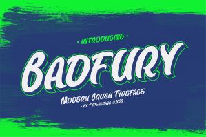 Badfury Typeface