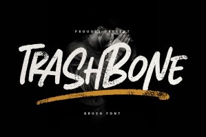 Trashbone - Urban Font