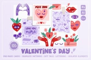 Valentine's Day Vector Collection