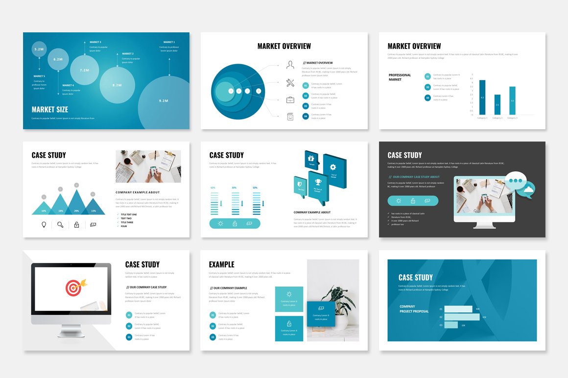 Business Proposal Keynote Template - Design Cuts