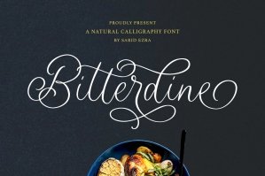 Bitterdine - Natural Calligraphy