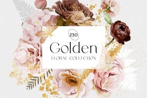 Golden - Bush & Dusty Rose Collection