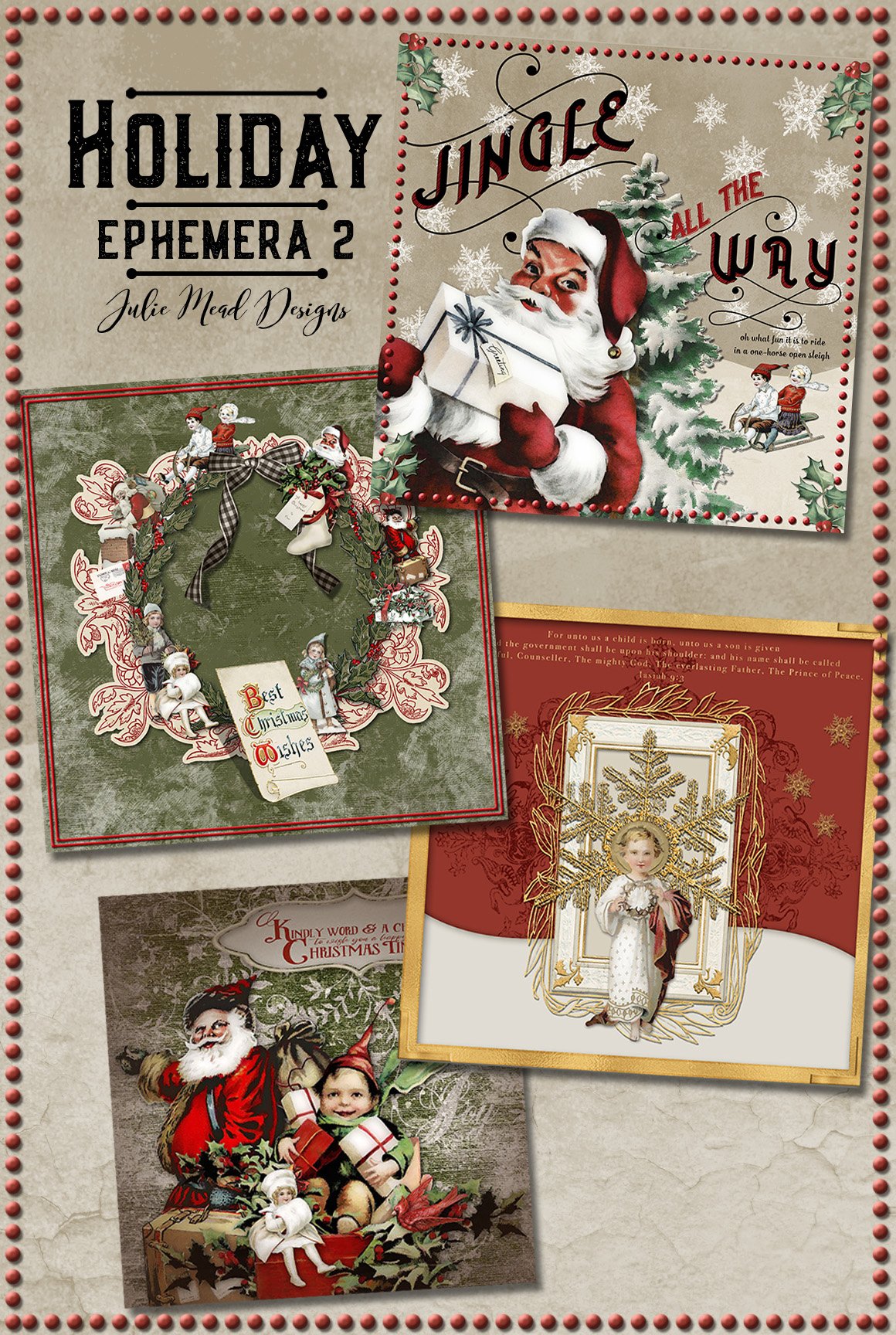 Vintage Paper Ephemera Vol 2 - Design Cuts