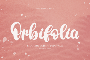 Orbifolia Typeface