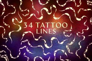 34 Tattoo Lines