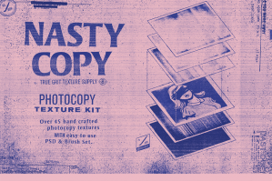 Nasty Copy: Photocopy Texture Kit