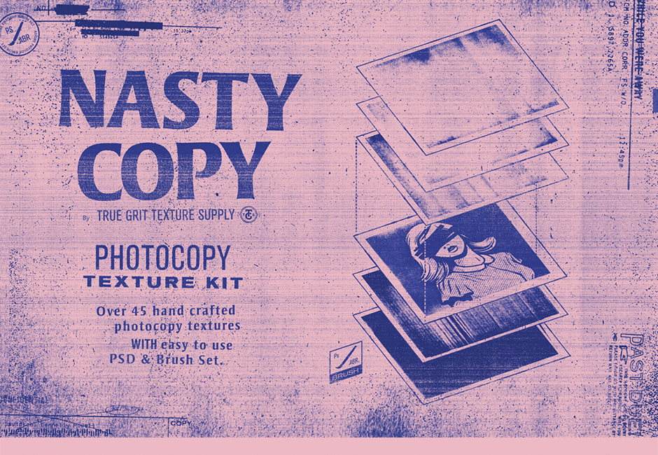 Nasty Copy: Photocopy Texture Kit