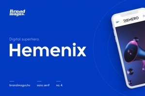 Hemenix - Powerful Energy Sans Serif Family