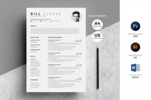 Clean Resume & Cover Letter 2