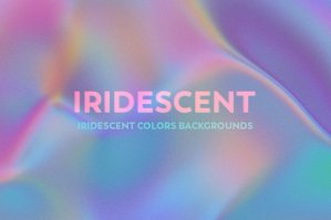 Iridescent Abstract Backgrounds 01