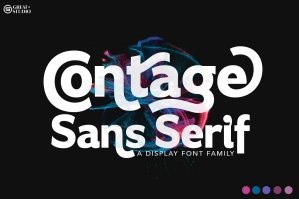 Contage - Sans Serif Family