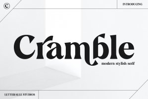 Cramble Modern Stylish Serif