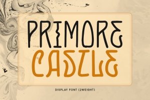 Primore Castle - Display Font