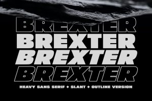 Brexter - Heavy Sans Serif