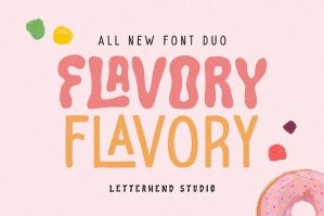 Flavory - Fun Font Duo