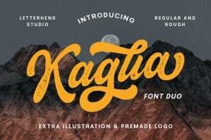 Kaglia - Font Duo