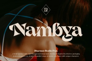 Nambya - Sharp Serif Typeface