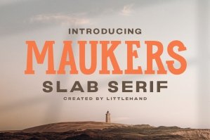 Maukers - Slab Serif