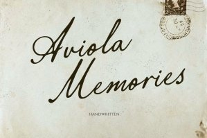 Aviola Memories - Romantic Script