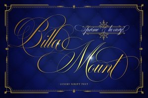 Billa Mount Luxury Script