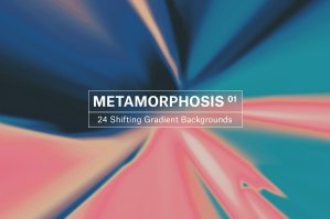 Metamorphosis 1 : 24 Shifting Gradient Backgrounds