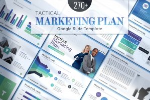 Tactical Marketing Plan Google Slides Template