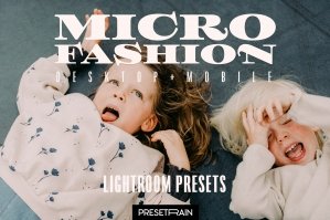 Microfashion - Kids Editorial Presets For Lightroom & Acr