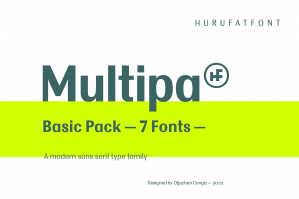 Multipa Modern Sans Basic Pack