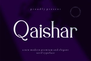 Qaishar - Serif Font