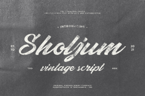 Sholjum Typeface
