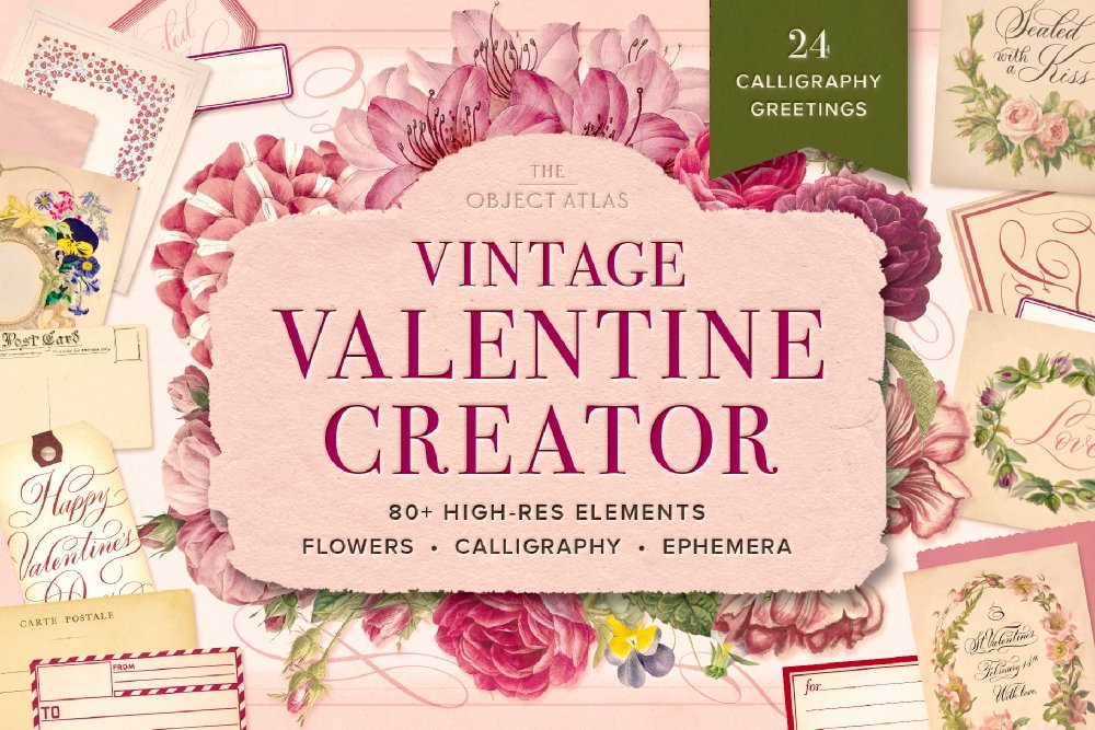 Vintage Valentines Day Cards, Retro Valentines Cards, Junk Journals,  Ephemera Cards for Crafts, Scrapbooks, Choose Your Card -  Sweden