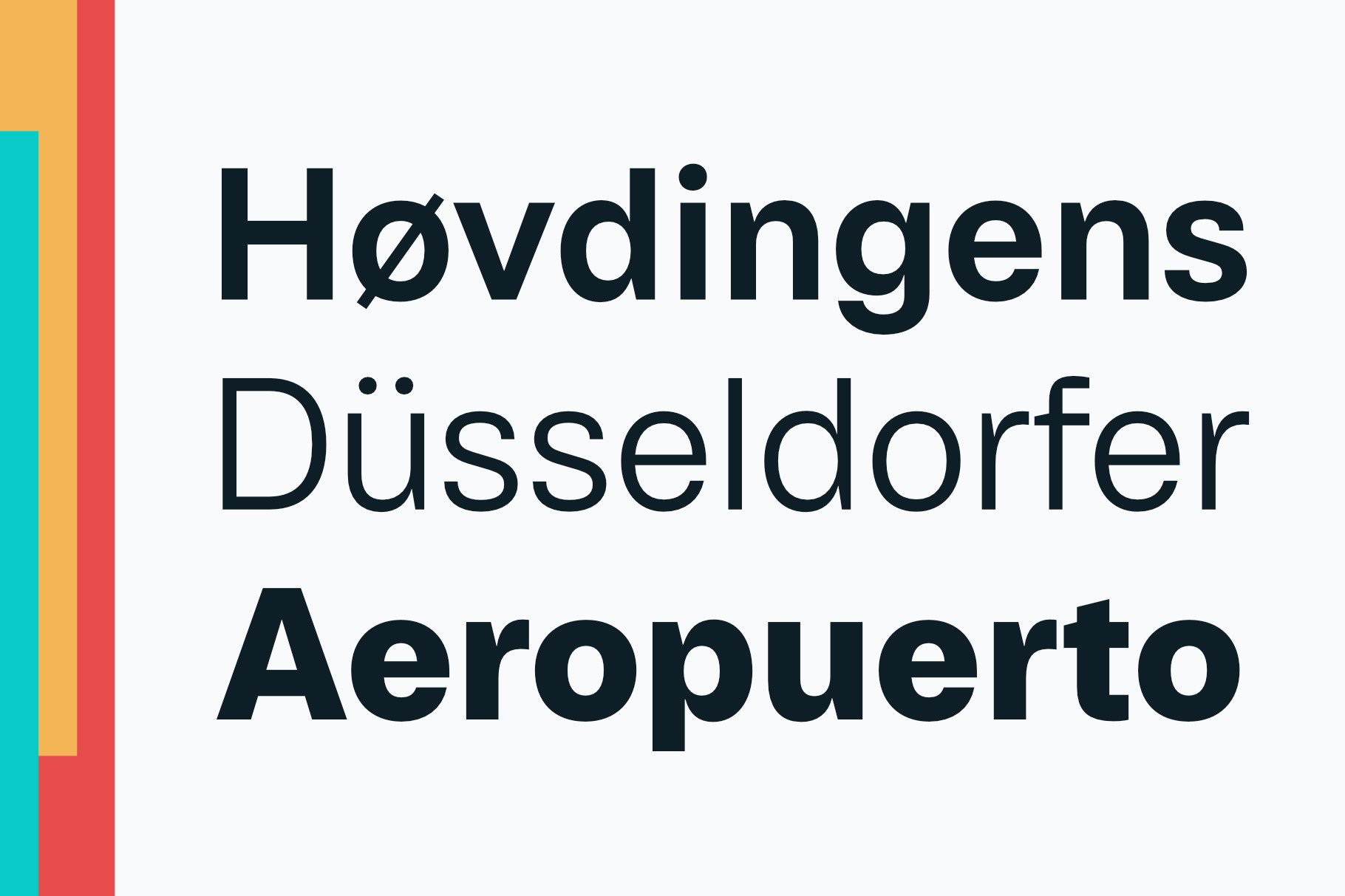 Axalp Grotesk Lite - Modernist Swiss Sans