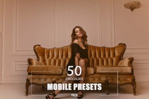 50 Chocolate Mobile Presets Pack