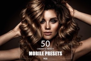 50 Cinematic Beauty Mobile Presets Pack