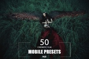 50 Cinematic Film Mobile Presets Pack