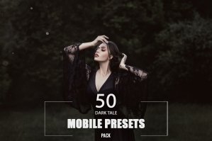 50 Dark Tale Mobile Presets Pack