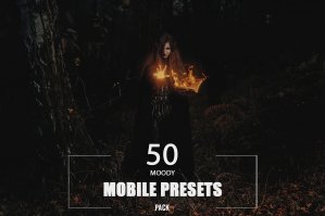 50 Moody Mobile Presets Pack