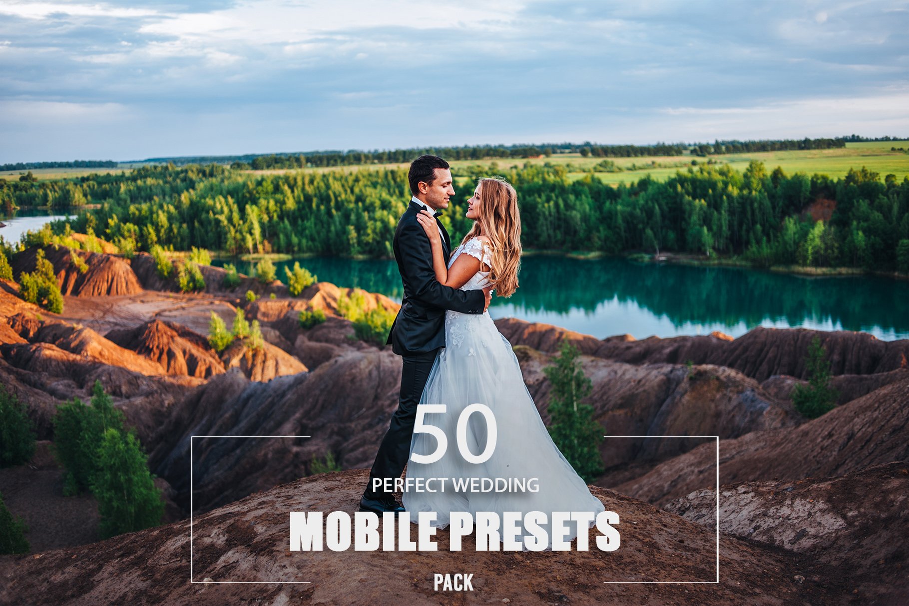 50 Perfect Wedding Mobile Presets Pack