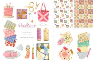 Quilting And Patchwork Clipart