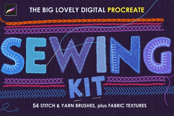 Dream & Stitch Art Kit For Procreate V1 - Design Cuts