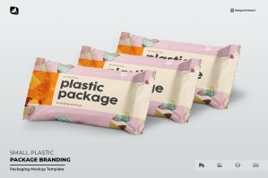 Plastic Package Branding Mockup