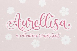 Aurellisa | Valentines Script Font