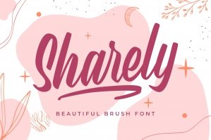 Sharely - Beautiful Brush Font
