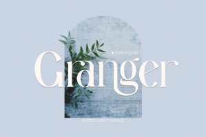 Granger Ligature Serif Typeface