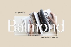 Balmond Modern Ligature Sans Serif