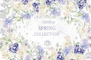 Watercolor Spring Collections