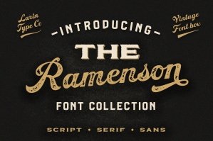 Ramenson Font Collection