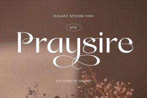 Praysire - Elegant Stylish Font