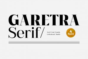 Garetra Serif Font Family