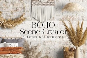 Boho Style Scene Creator